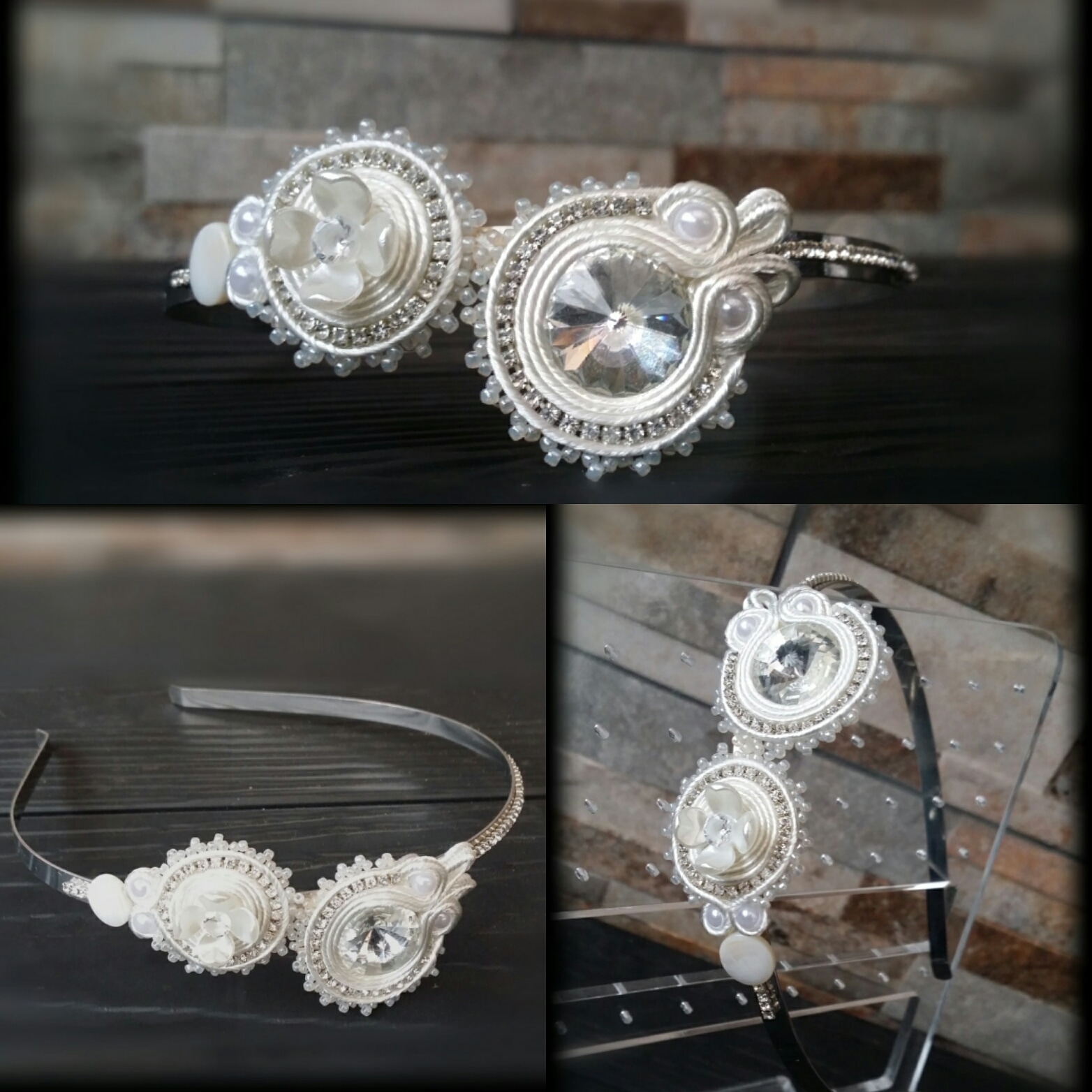 Soutache čelenka